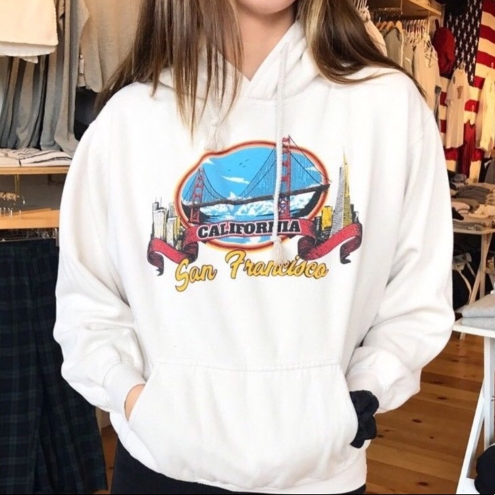 RARE brandy melville san francisco sweatshirt